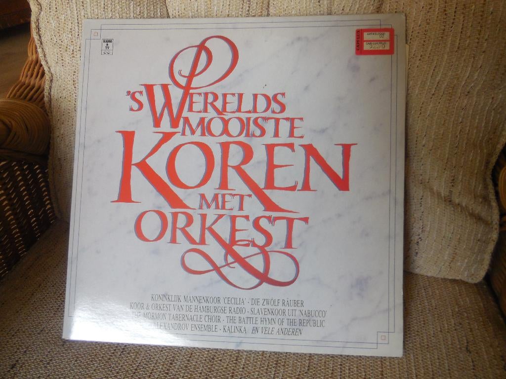 3 Dubbel LP's Koren met orkest, Cd's en Dvd's, Vinyl | Overige Vinyl, Gebruikt, 12 inch, Ophalen of Verzenden