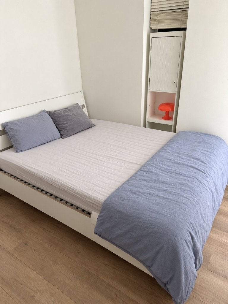 IKEA TRYSIL bed 140x200 met lattenbodem + gratis matras