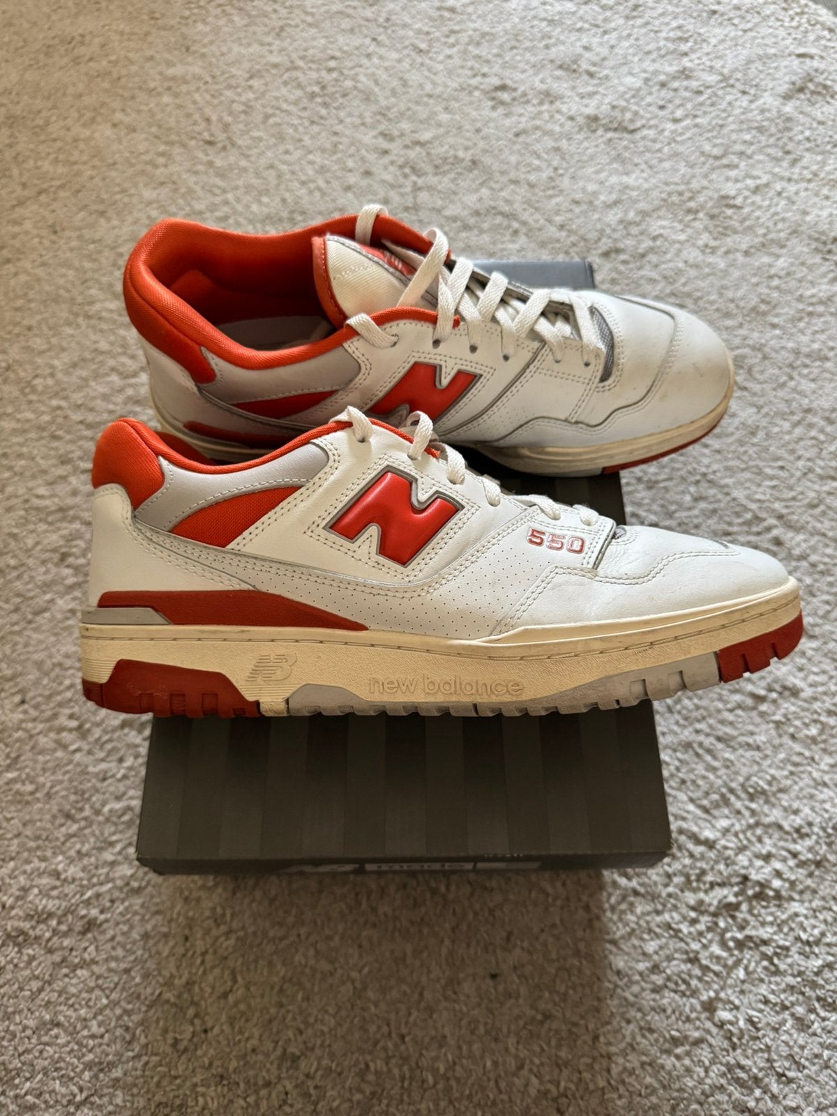New Balance 550 Size? Exclusive 45, Kleding | Heren, Schoenen, Verzenden, Zo goed als nieuw, Wit