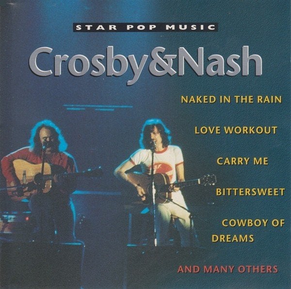 Cosby & Nash Star Pop Music Pop CD, Ophalen of Verzenden, Gebruikt, Poprock, Album