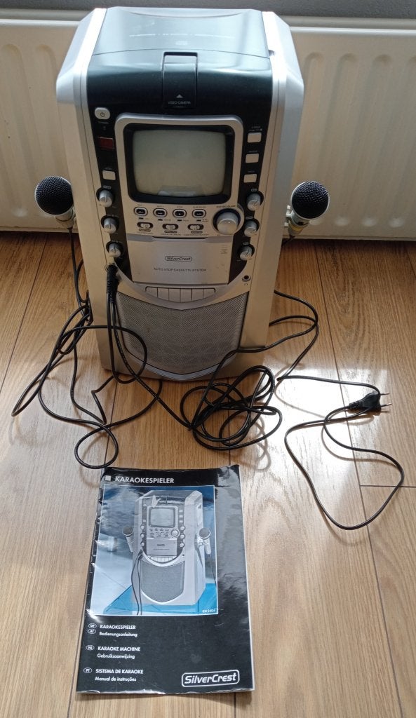 Karaokeset SilverCrest KH 2404, Audio, Tv en Foto, Ophalen of Verzenden, Gebruikt, Complete set