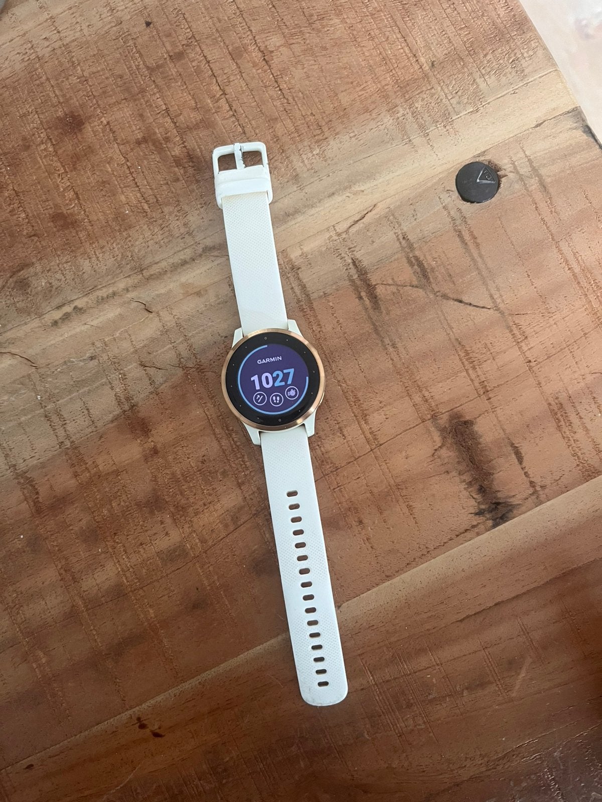 Garmin Vivoactive 4s, Ophalen, Gebruikt, Wit, Waterdicht
