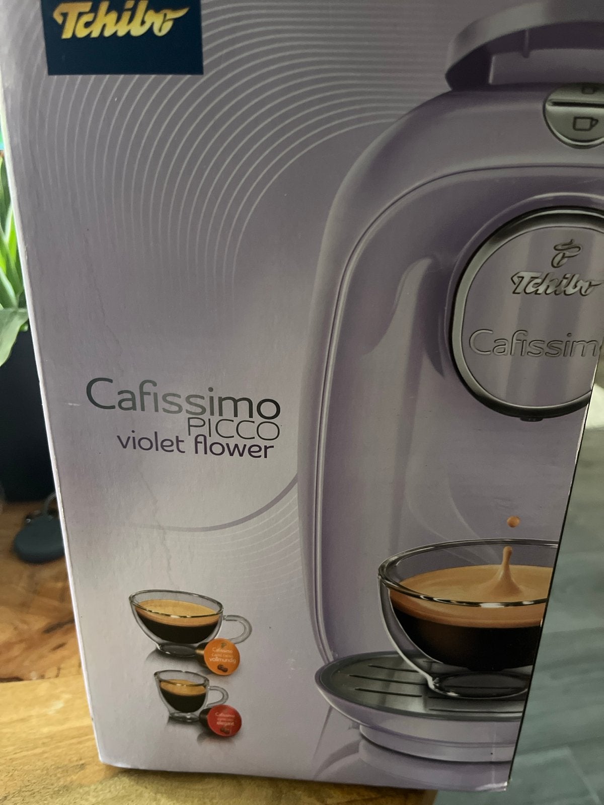Tchibo Cafissimo Picco Violet Flower Koffiezetapparaat, Espresso apparaat, Nieuw, Ophalen of Verzenden, 1 kopje