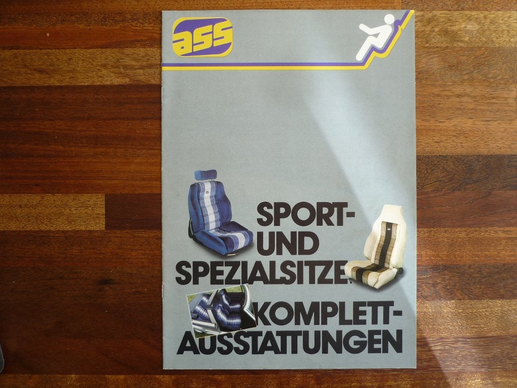 ASS Autostoelen (duits), Ophalen of Verzenden, Nieuw