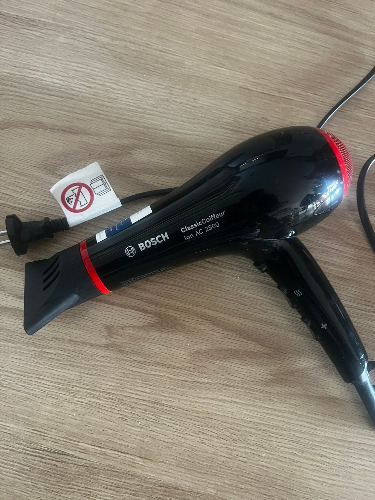 Bosch föhn, Ophalen of Verzenden, Zo goed als nieuw, Föhn of Haardroger