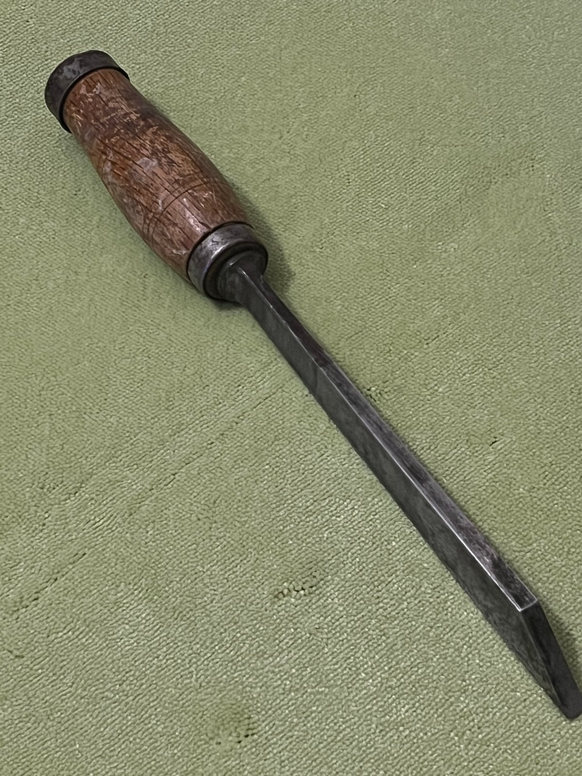Antieke Nooitgedagt Houtbeitel 8 mm, Antiek en Kunst, Ophalen of Verzenden