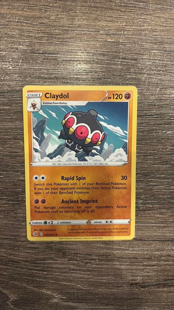 FST Claydol 145/264, Ophalen of Verzenden, Zo goed als nieuw
