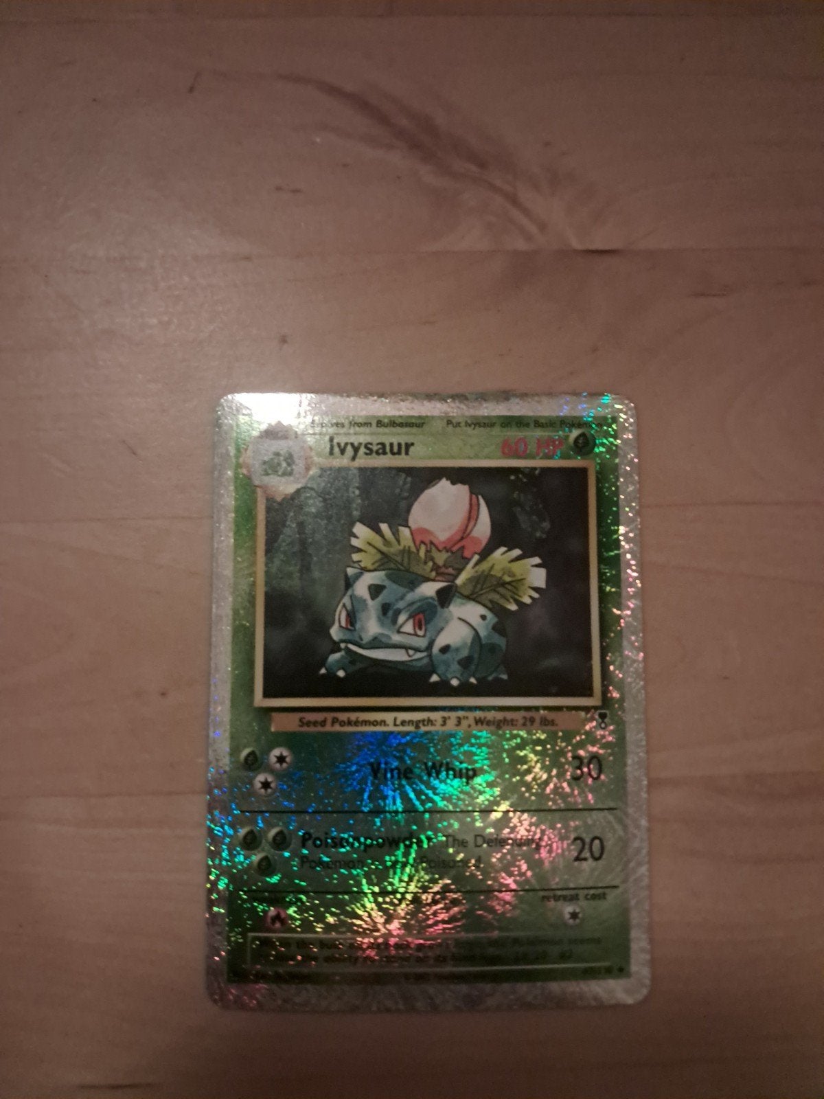 Ivysaur legendary collection reverse holo vintage pokemon, Ophalen of Verzenden, Zo goed als nieuw