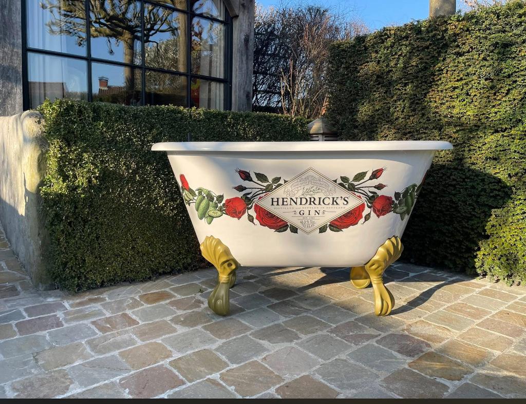 Uniek Hendricks Gin bad - decoratief object, Ophalen