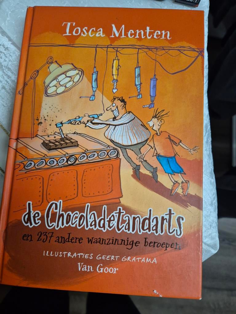 De Chocoladetandarts - Tosca Menten, Boeken, Ophalen of Verzenden, Zo goed als nieuw