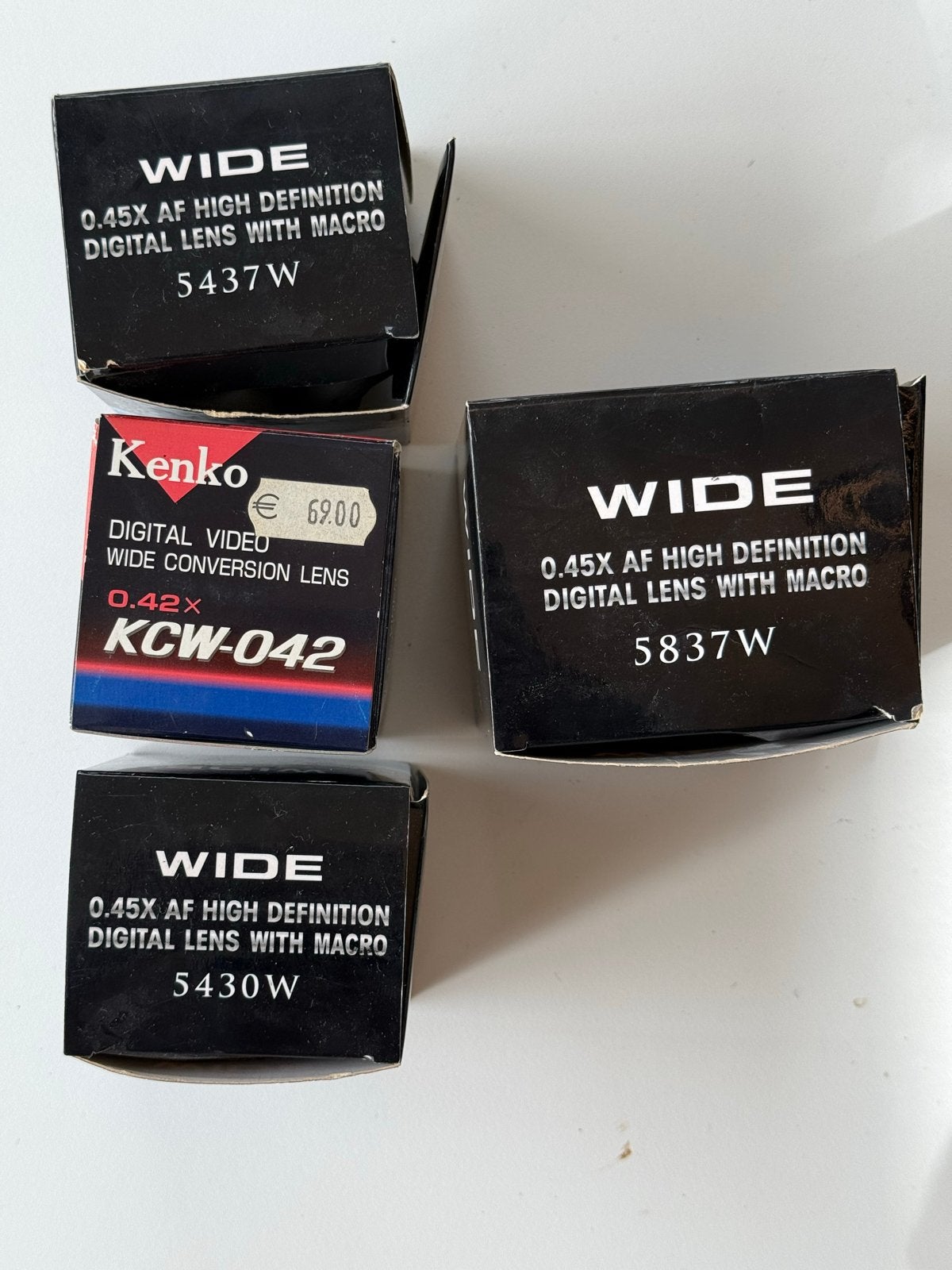 Diverse Wide en Kenko digitale conversielenzen, Gebruikt, Minder dan 50 mm, Ophalen of Verzenden, Kenko