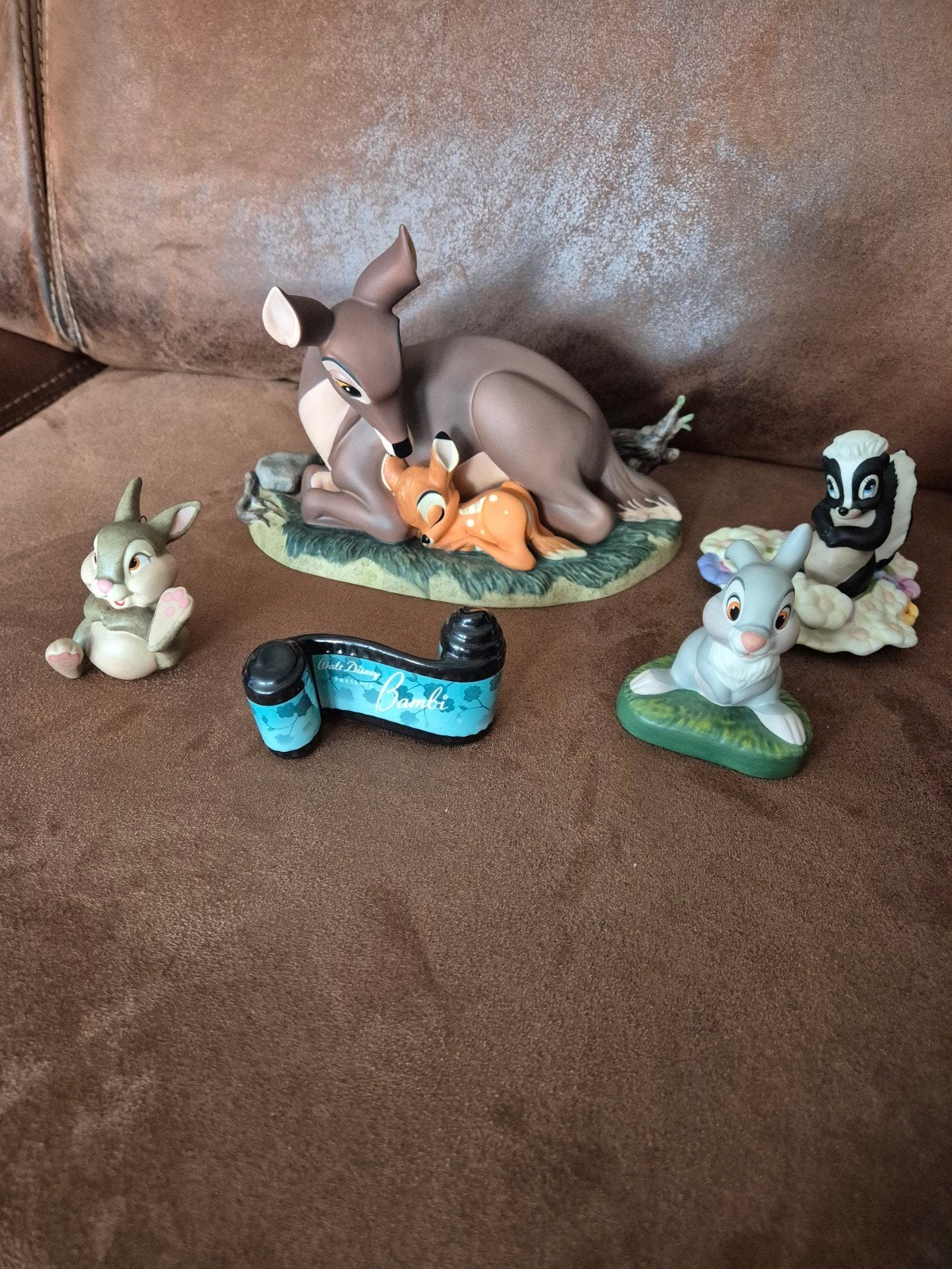 WDCC Disney Bambi beeldjes set met certificaten, Ophalen, Zo goed als nieuw