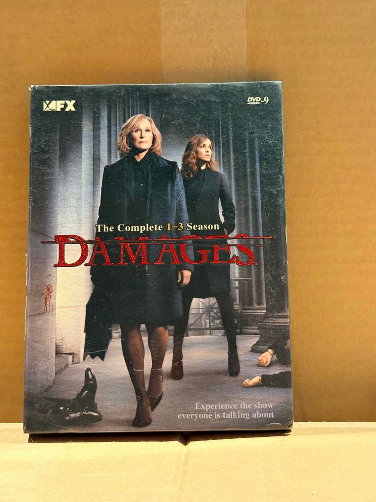Damages – Seizoen 1 t/m 3 – DVD Box, Vanaf 16 jaar, Boxset, Drama, Ophalen of Verzenden