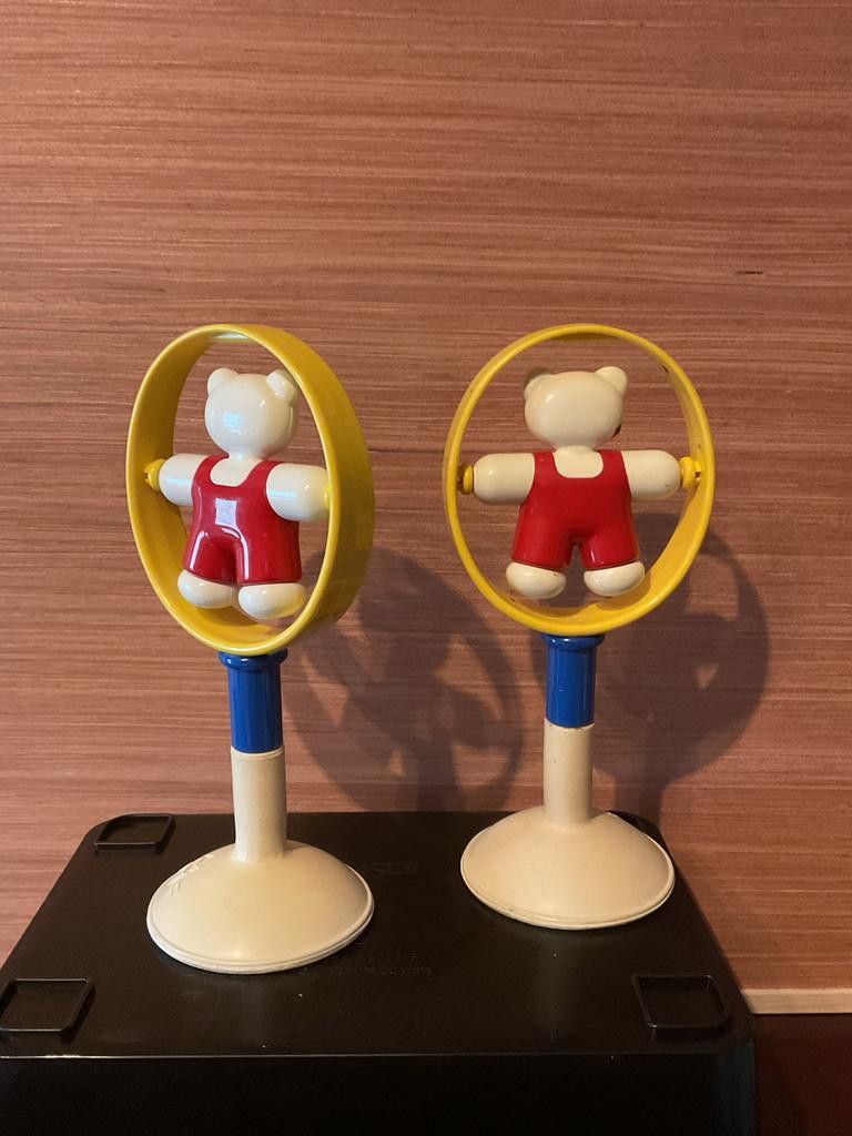 Ambi Toys Rammelaars Beertjes (Set van 2), Verzamelen, Ophalen of Verzenden, Zo goed als nieuw