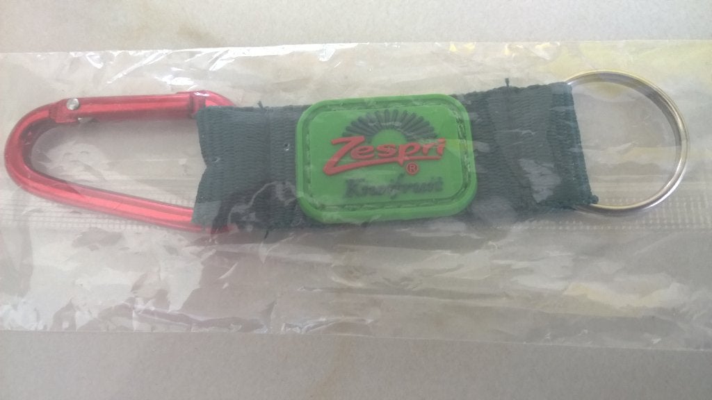 Zespri/ kiwi -sleutelhanger  of winkelwagen muntje, Ophalen of Verzenden, Nieuw, Gebruiksvoorwerp