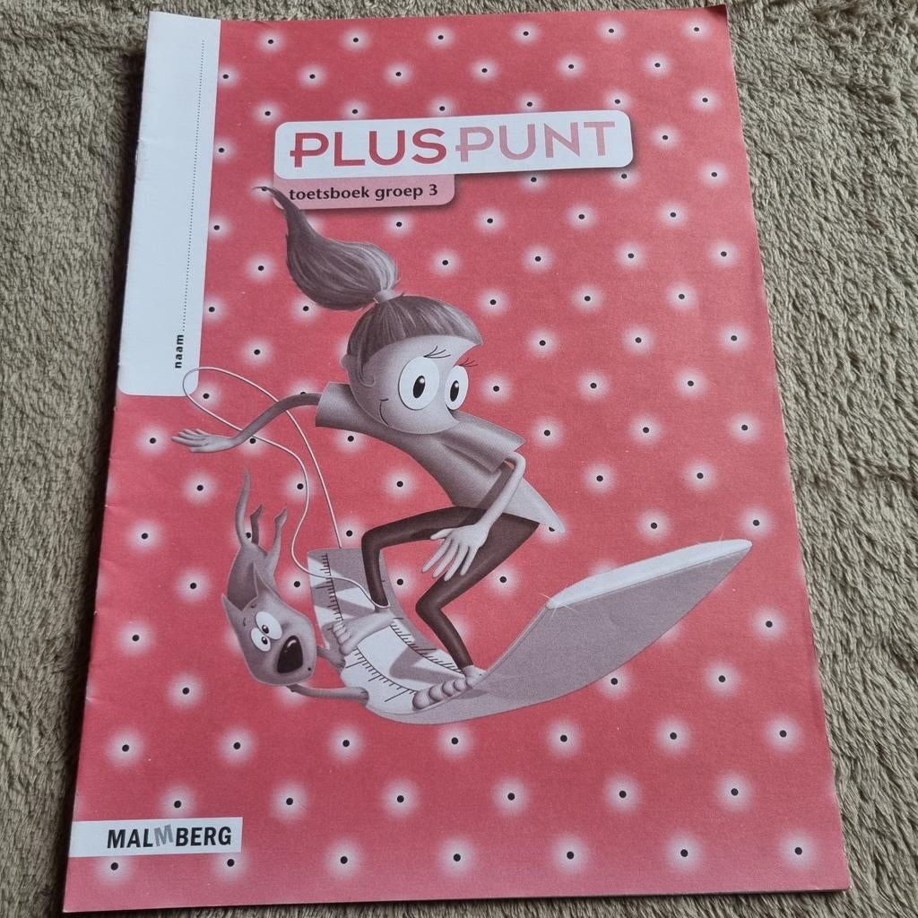 Groep 3 rekenen - Pluspunt toetsboek - Malmberg, Ophalen of Verzenden, Nieuw, Fictie algemeen