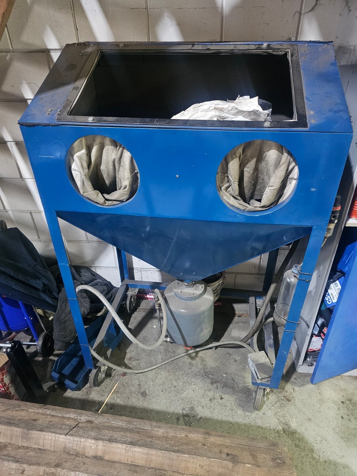 Zandstraalkast, Doe-het-zelf en Verbouw, Reinigingsmachines, Ophalen