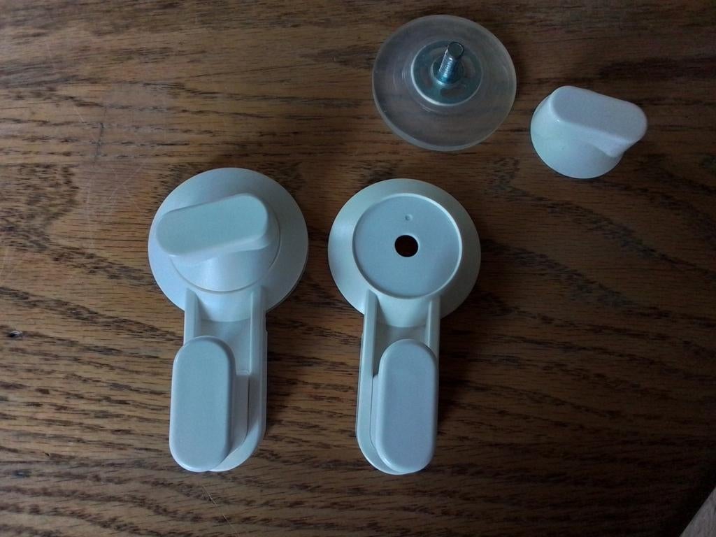 2 ikea handdoekhaken zonder boren met zuignap, Huis en Inrichting, Ophalen of Verzenden, Gebruikt, Handdoek
