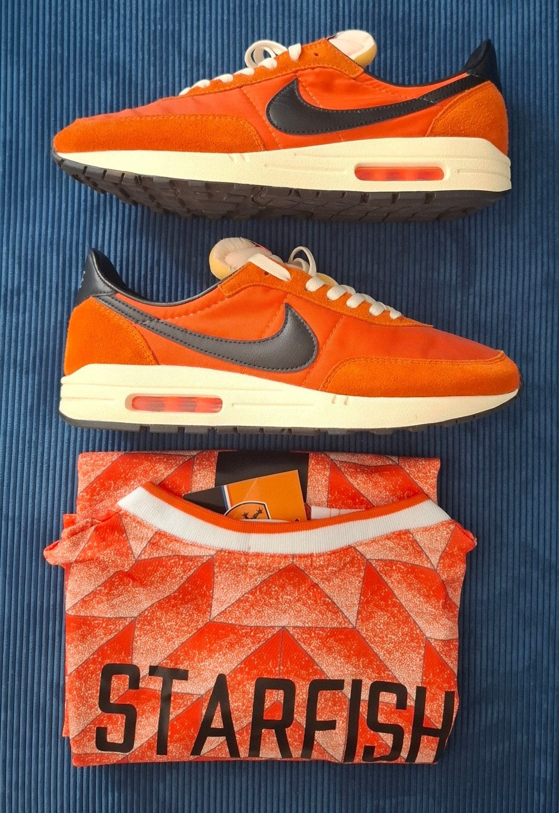 Nike air max 1/waffle hybrid (maat45.5), Ophalen of Verzenden, Zo goed als nieuw, Overige kleuren