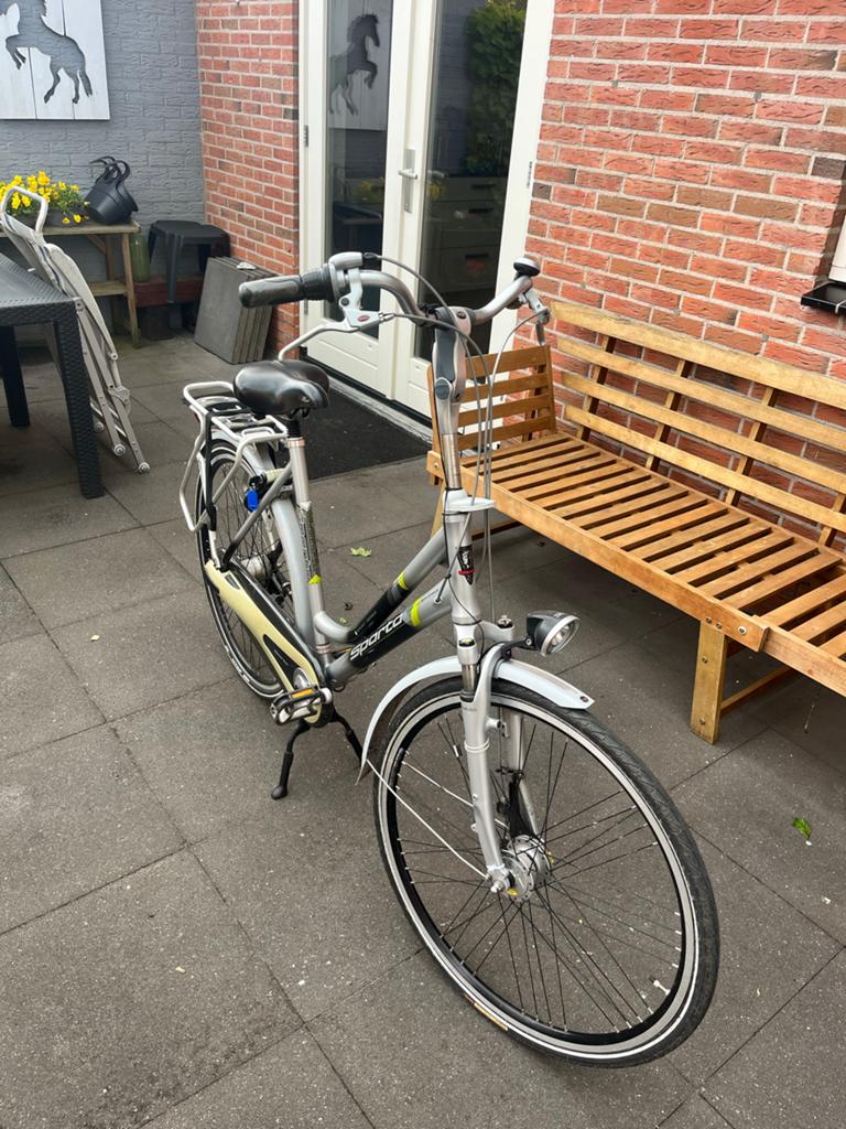 Sparta damesfiets 28 inch – framemaat 55 cm, Fietsen en Brommers, Fietsen | Dames | Moederfietsen, 53 tot 56 cm, Ophalen, Gebruikt