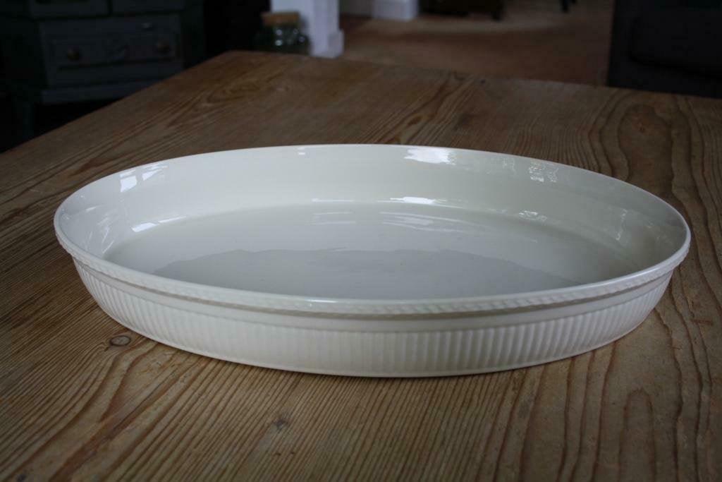 Wedgwood EDME COOKWARE  Grote ovale ovenschaal 37 x 23 cm, Gebruikt, Ophalen of Verzenden, Schaal of Schalen, Wedgwood