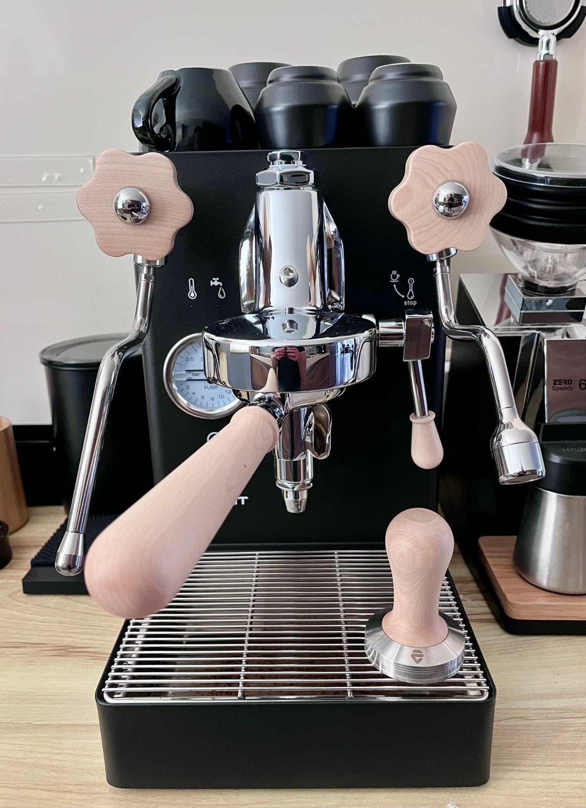 Lelit MaraX V2 – Zwart – Zo goed als nieuw, 2 tot 4 kopjes, Ophalen, Zo goed als nieuw, Espresso apparaat