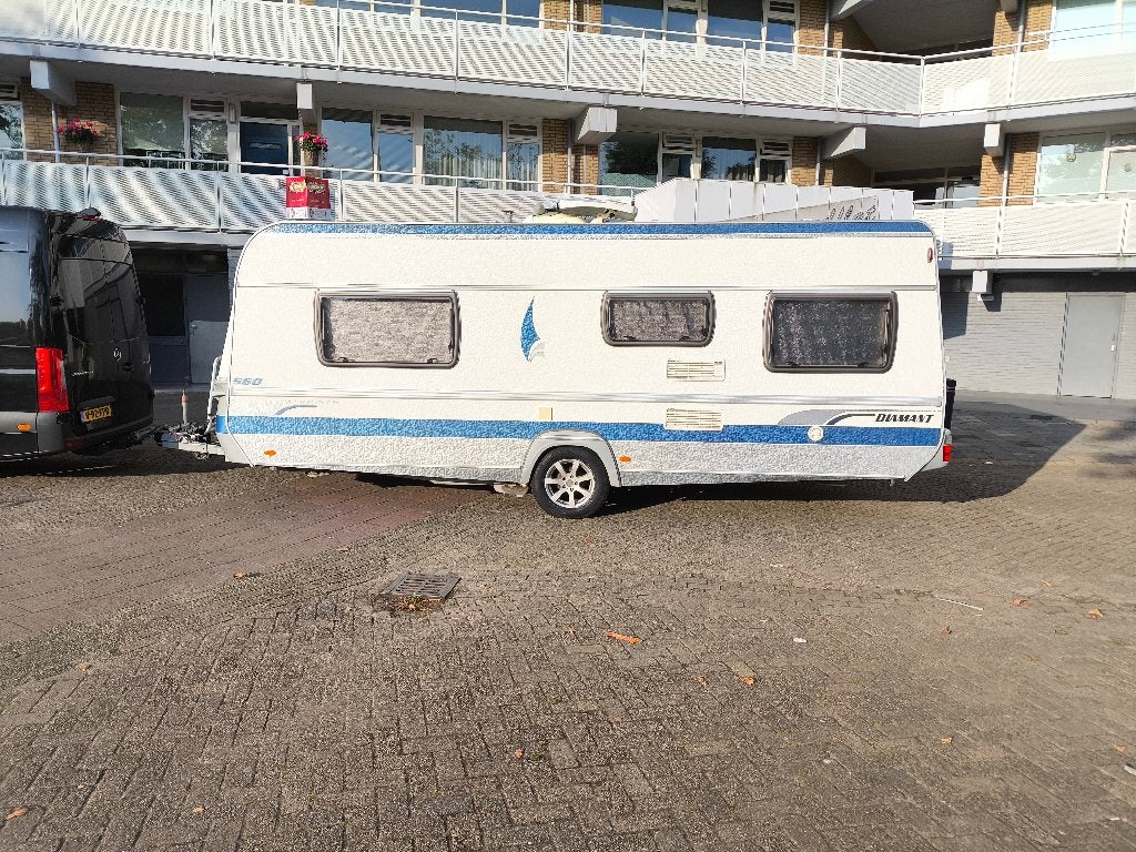 Caravan Fendt 560 Diamand, 2 aparte bedden, Rondzit, Kachel, Particulier