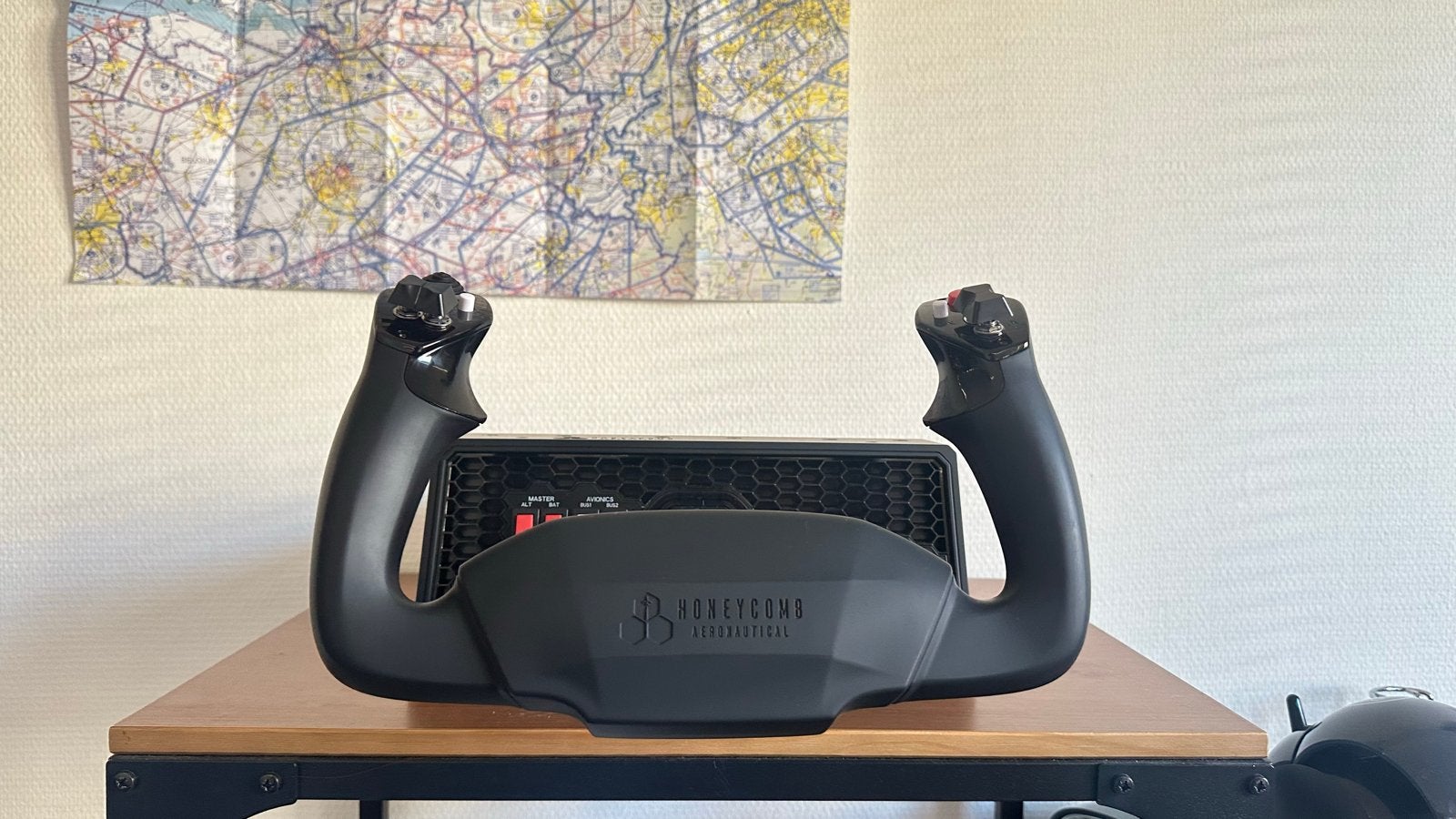 Honeycomb Alpha Yoke XPC XBOX incl. Deskmount, Computers en Software, Ophalen of Verzenden, Gebruikt
