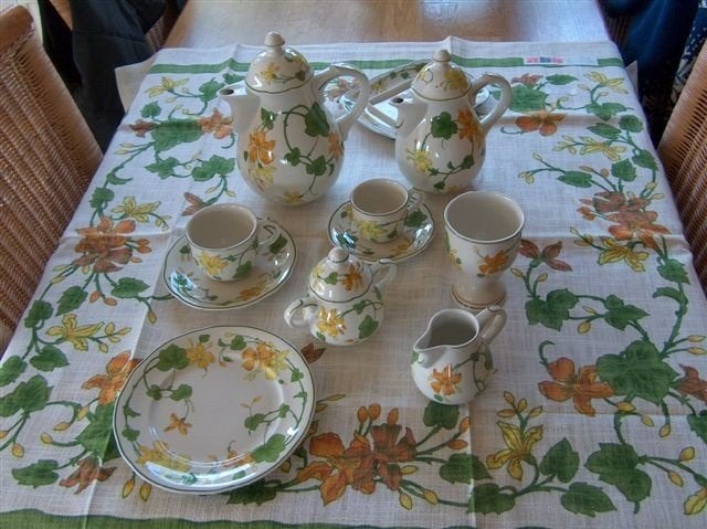 Geranium Villeroy en Boch servies onderdelen, Villeroy & Boch, Ophalen of Verzenden, Zo goed als nieuw, Overige stijlen