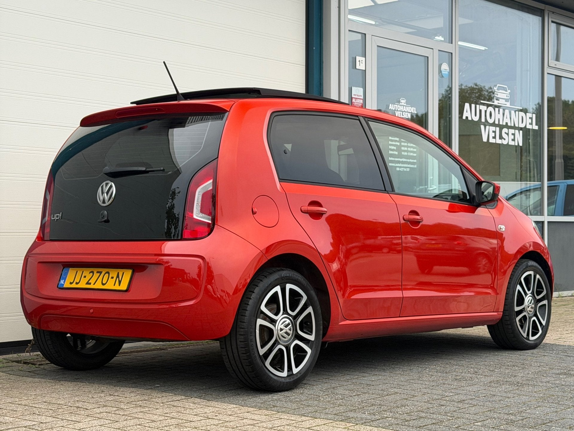 Volkswagen Up! 1.0 high up! BlueMotion 1e eigenaar Navi Pano, Auto's, Dealer onderhouden, Gebruikt, Overige kleuren, 840 kg