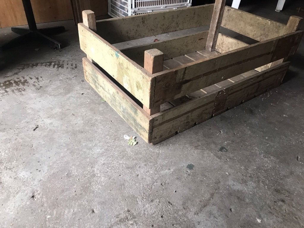 houten kisten, Ophalen, Minder dan 50 cm, Gebruikt, 50 tot 100 cm