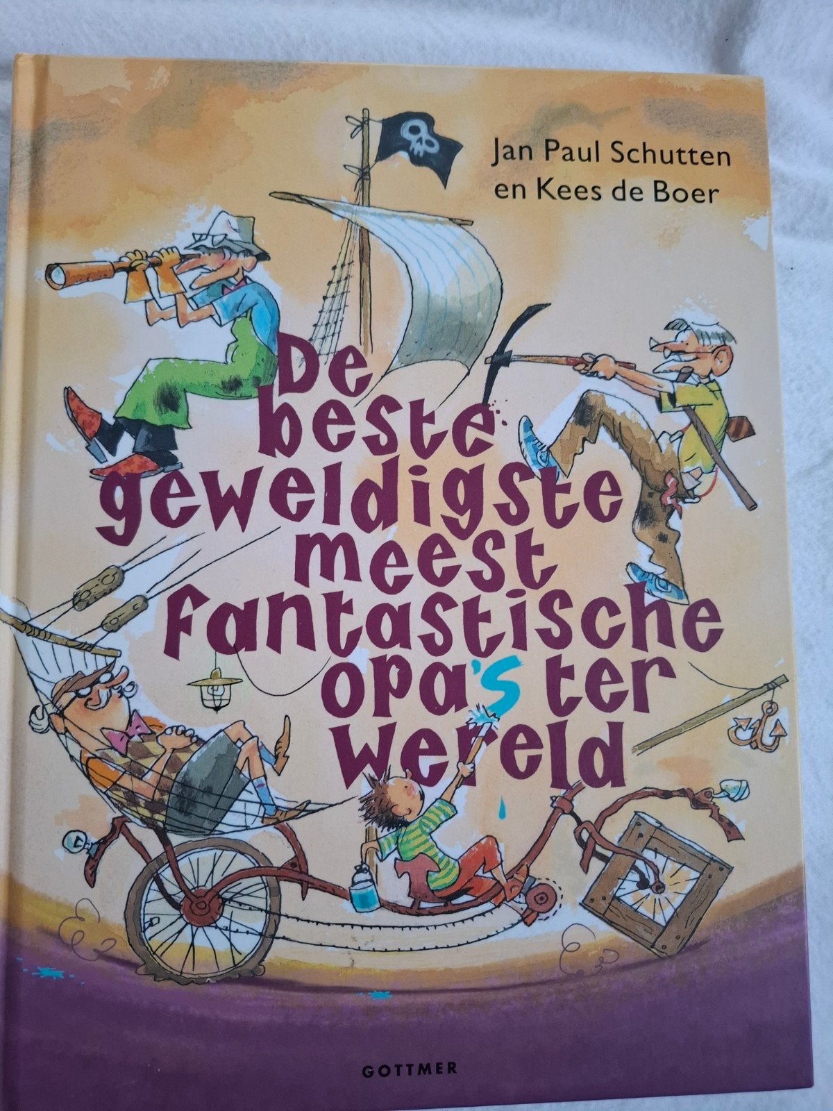 De beste, geweldigste, meest fantastische opa's ter wereld, Ophalen, Zo goed als nieuw, Jan Paul Schutten en Kees de Boer, Fictie algemeen