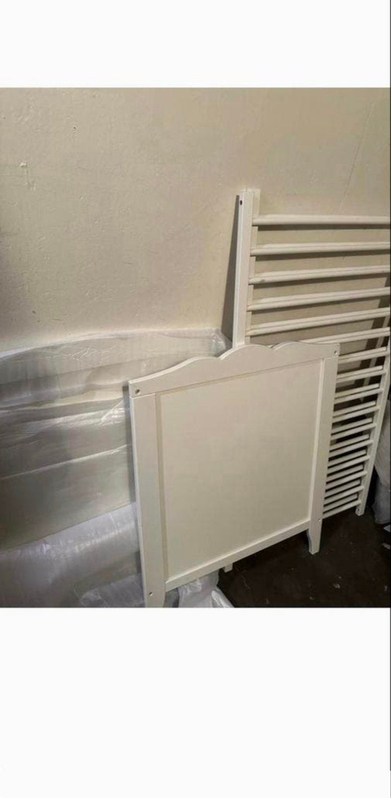 IKEA ledikant met matras, Ophalen of Verzenden, Gebruikt, Ledikant