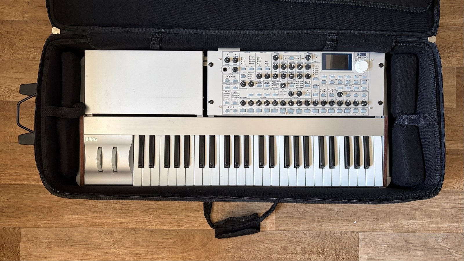 Korg Radias Synthesizer met 49 toetsen en koffer, Korg, Zo goed als nieuw, Met koffer of flightcase, Ophalen