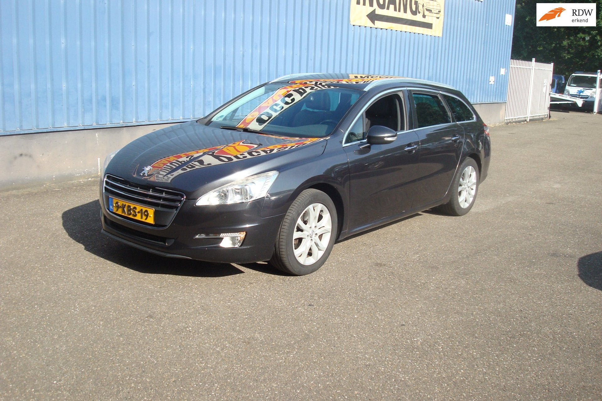 Peugeot 508 SW 1.6 THP Allure, panoramadak, Navigatie, NAP, Voorwielaandrijving, Gebruikt, Leder en Stof, Handgeschakeld
