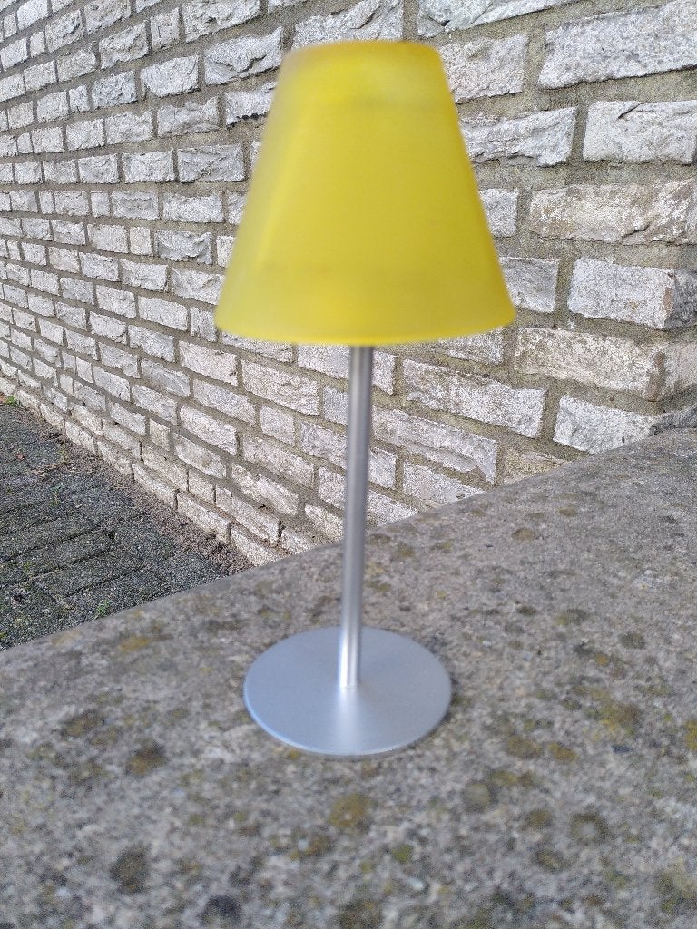 Waxinelichthouder, Ophalen, Geel, Waxinelichthouder, Zo goed als nieuw