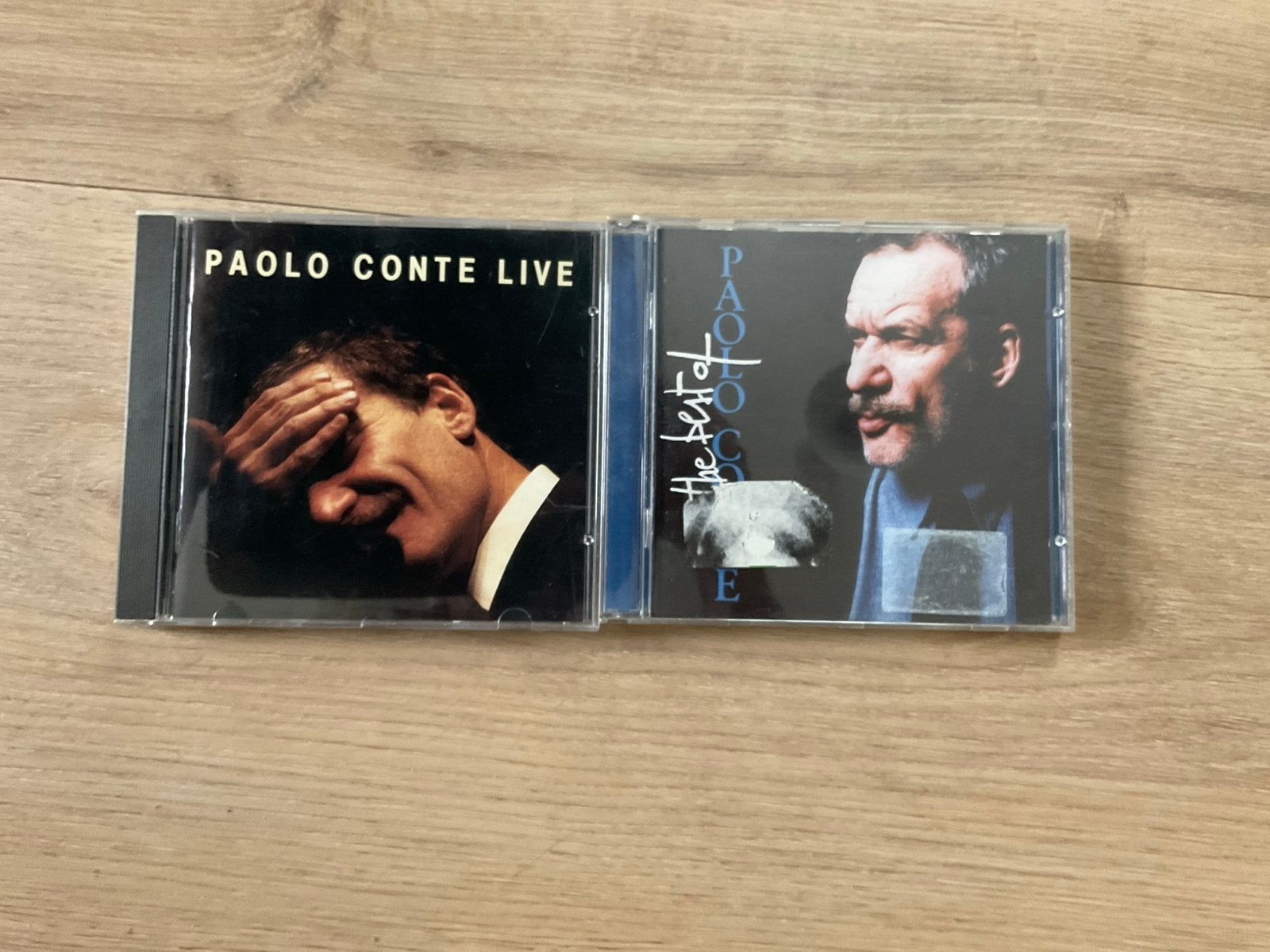 Paolo Conte Live & The Best Of CD's - Zo goed als nieuw, Ophalen of Verzenden, Zo goed als nieuw, Album, Inclusief doosje