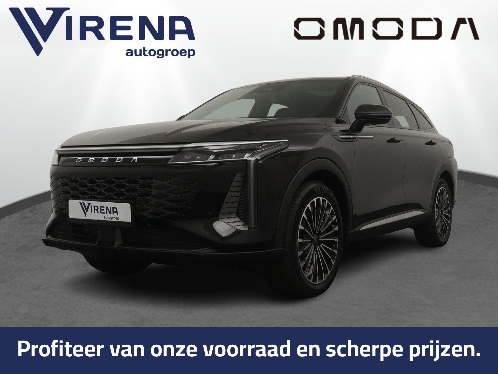 Omoda 9 1.5T-GDi SHS-P Premium 5p - FULL OPTIONS - Stoelmass, Auto's, Overige Auto's, Automaat, Dealer onderhouden, Zwart, 4 cilinders