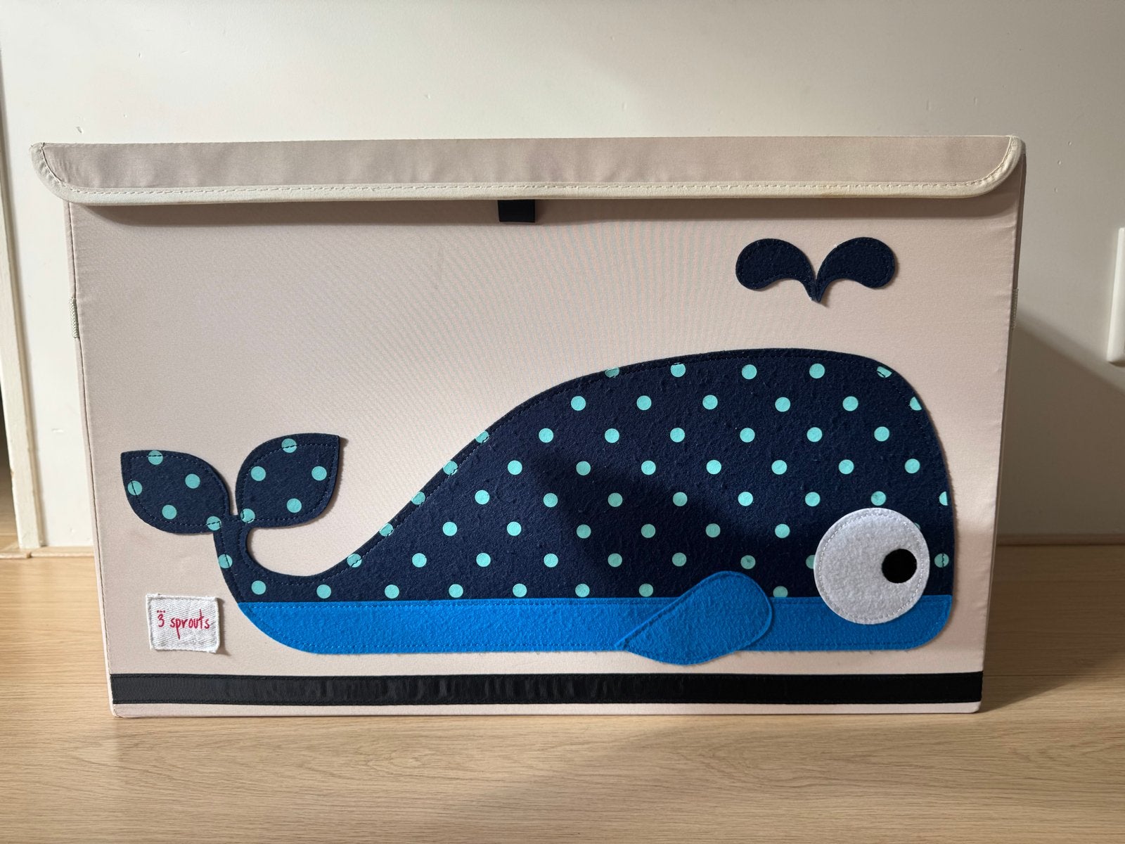 3 Sprouts Opbergbox Walvis - Speelgoedkist, Ophalen, Gebruikt, Jongen of Meisje