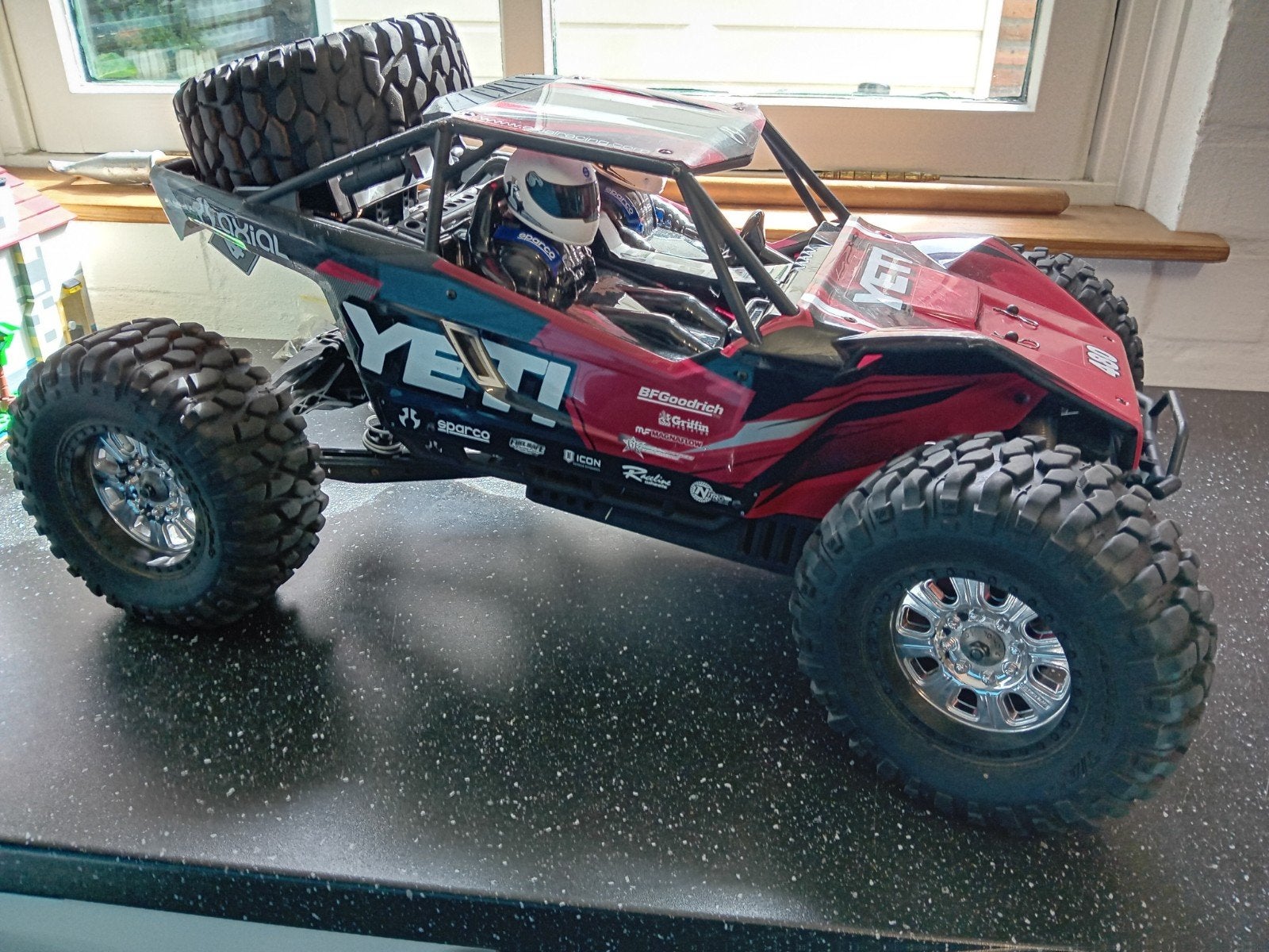 axial yeti xl opknapper, Hobby en Vrije tijd, Ophalen, Gebruikt, Overige schalen, Auto offroad