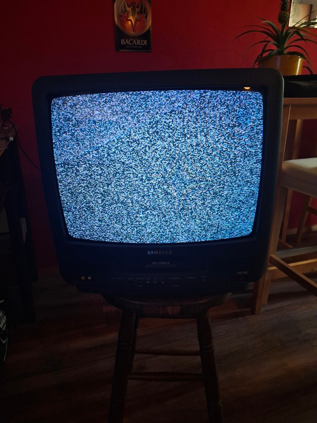 Samsung Jet Drive CRT TV met ingebouwde VCR, Ophalen, Gebruikt, 40 tot 60 cm, Samsung