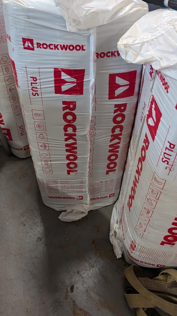 Rockwool plus 180 dik, Ophalen, Dakisolatie, 12 cm of meer, Nieuw