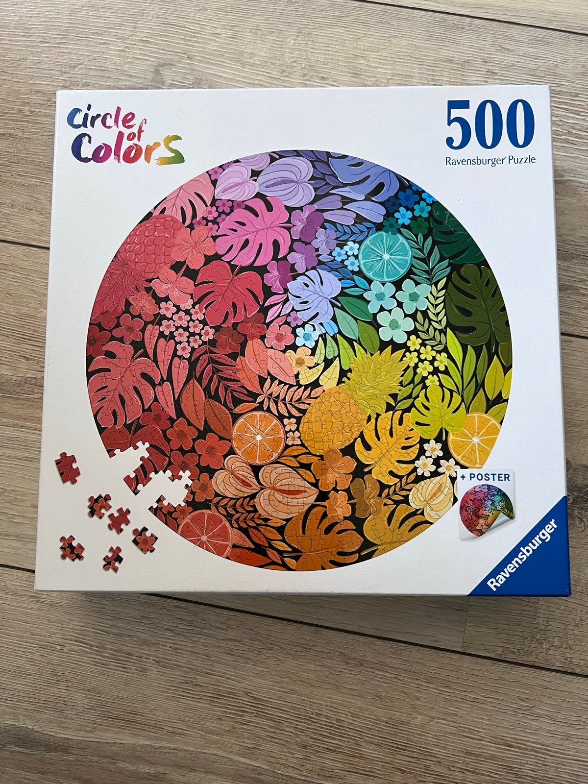 Ravensburger Circle of Colors Legpuzzel 500 stukjes, Ophalen, 500 t/m 1500 stukjes, Zo goed als nieuw, Legpuzzel