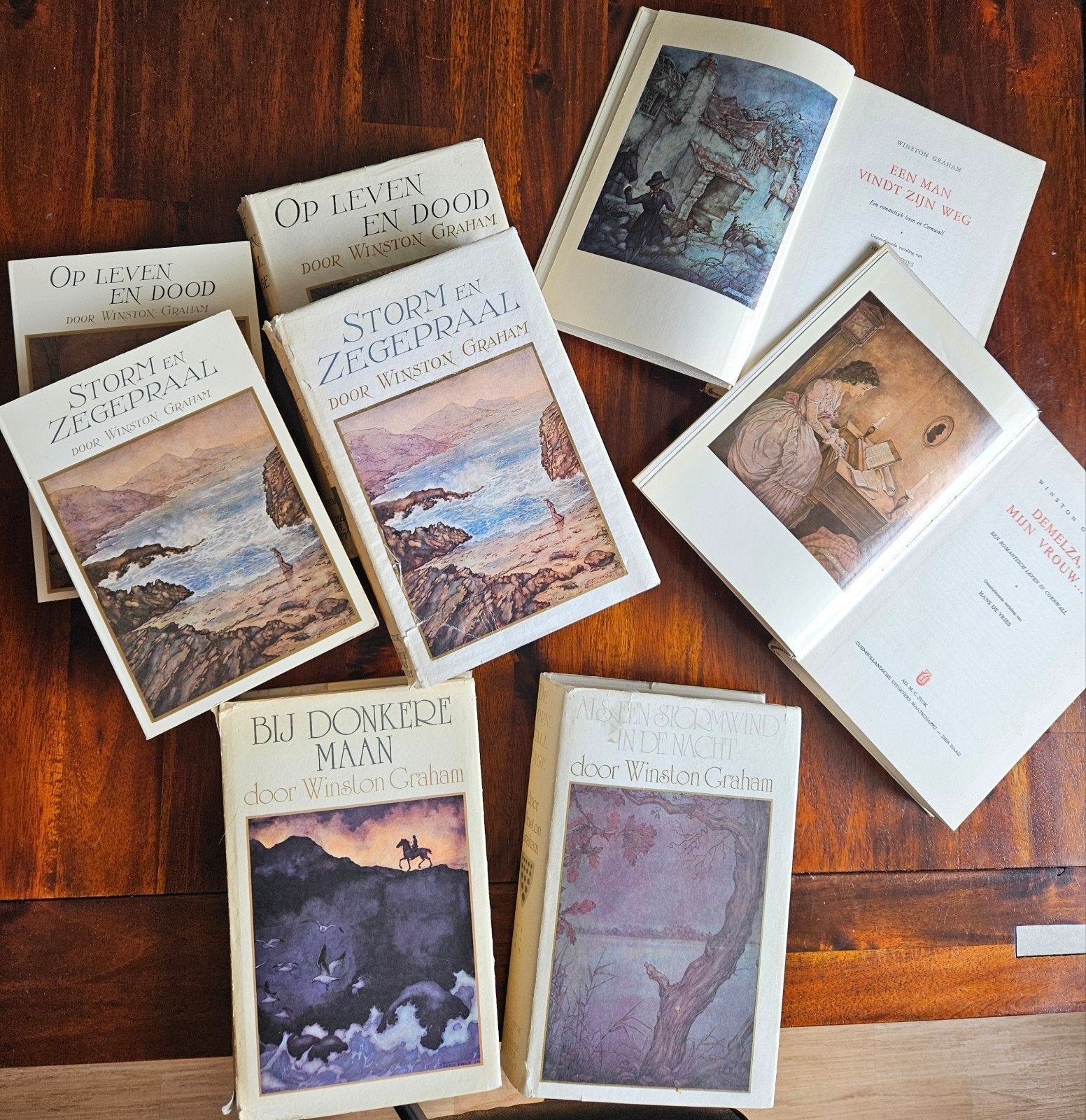 Winston Graham boeken - Cornwall Sage/ Poldark, Boeken, Romans, Gelezen, Ophalen of Verzenden