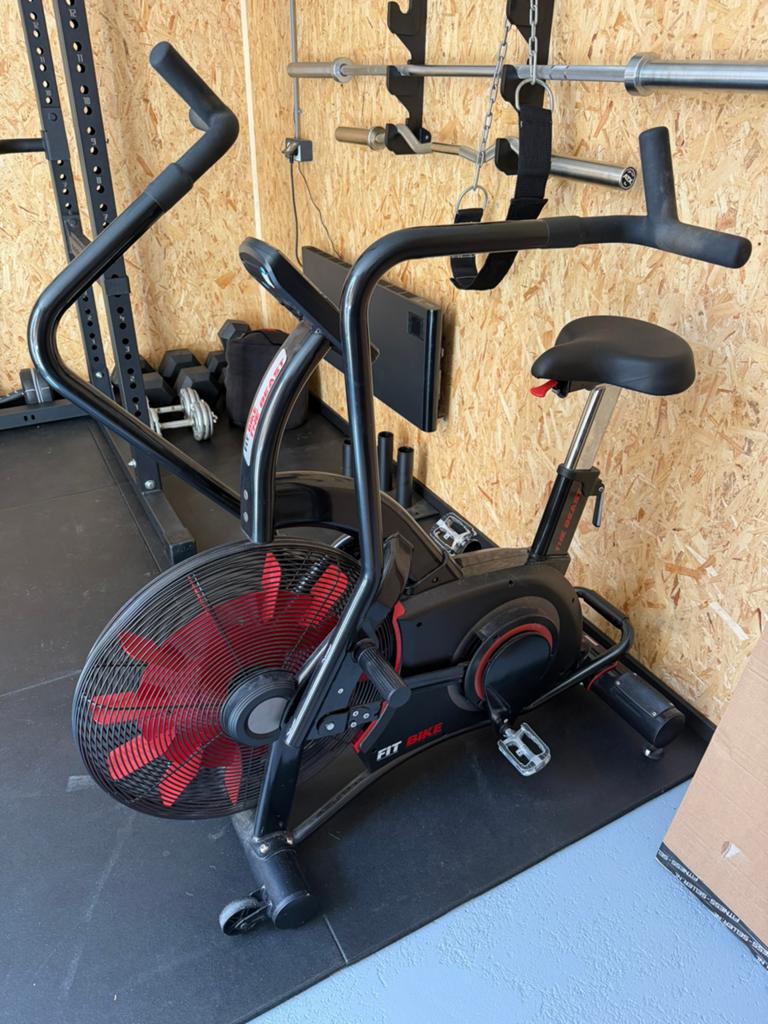FitBike The Beast Airbike – (Heavy Duty), Sport en Fitness, Ophalen, Zo goed als nieuw, Metaal, Airbike
