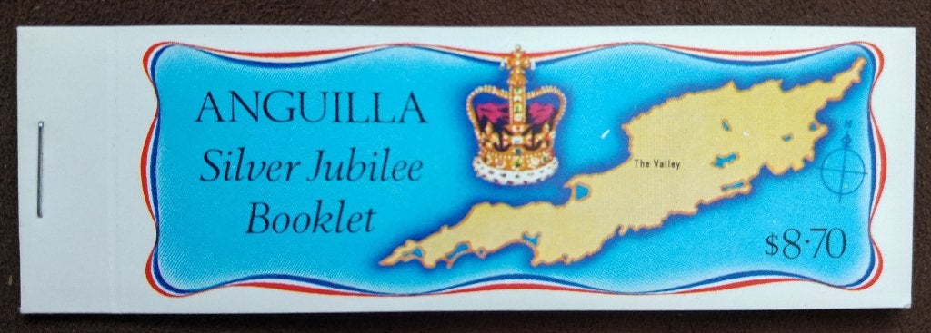 ANGUILLA - klein boekje Silver Jubilee 1977, Verzenden, Postfris, Noord-Amerika