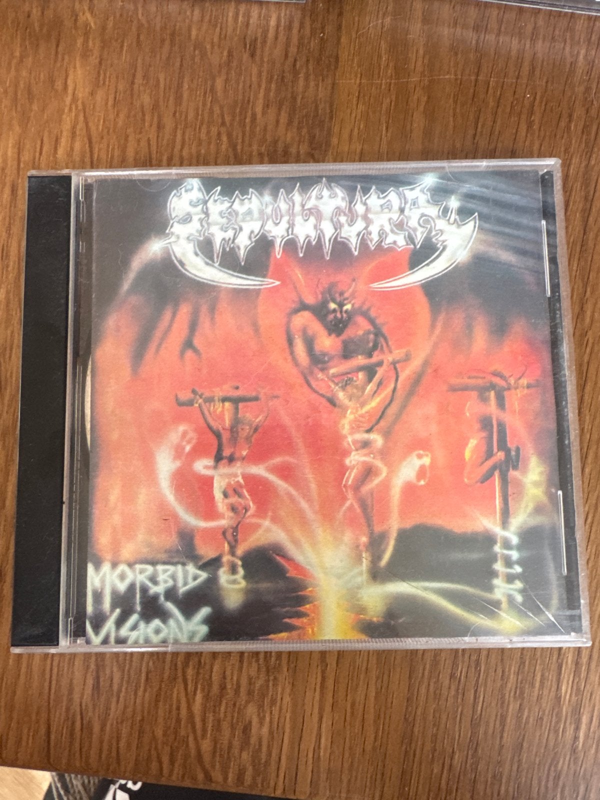 Sepultura - Morbid Visions / Bestial Devastation CD, Gebruikt, Verzenden, Death metal, Inclusief boekje