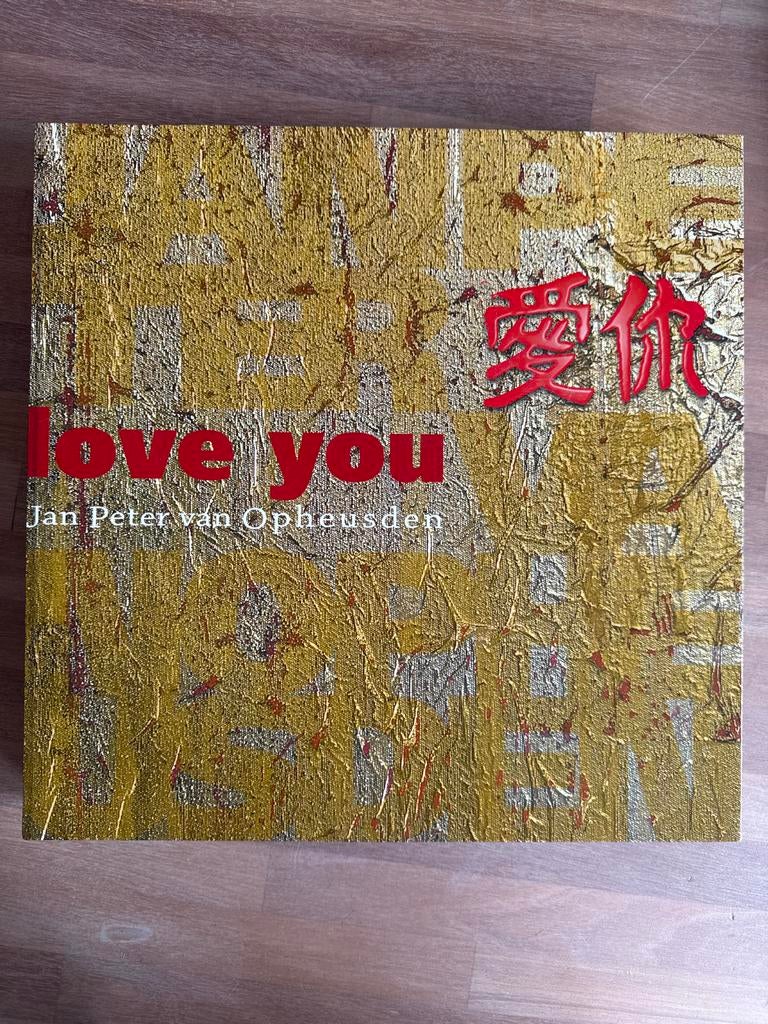 Love You - Jan Peter van Opheusden (Kunstboek), Ophalen of Verzenden, Zo goed als nieuw, Overige onderwerpen