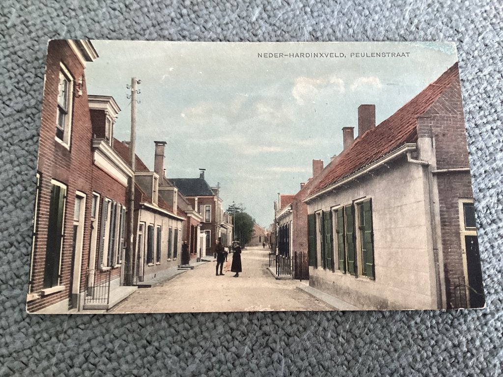 Neder-Hardinxveld., Verzamelen, Ansichtkaarten | Nederland, Ophalen of Verzenden, 1920 tot 1940, Ongelopen, Zuid-Holland