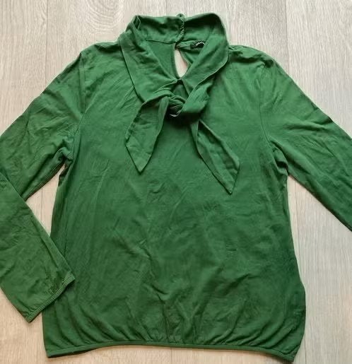 Groene top/ shirt mouwen Maat L van Gilli, Maat 42/44 (L), Ophalen of Verzenden, Zo goed als nieuw, Groen